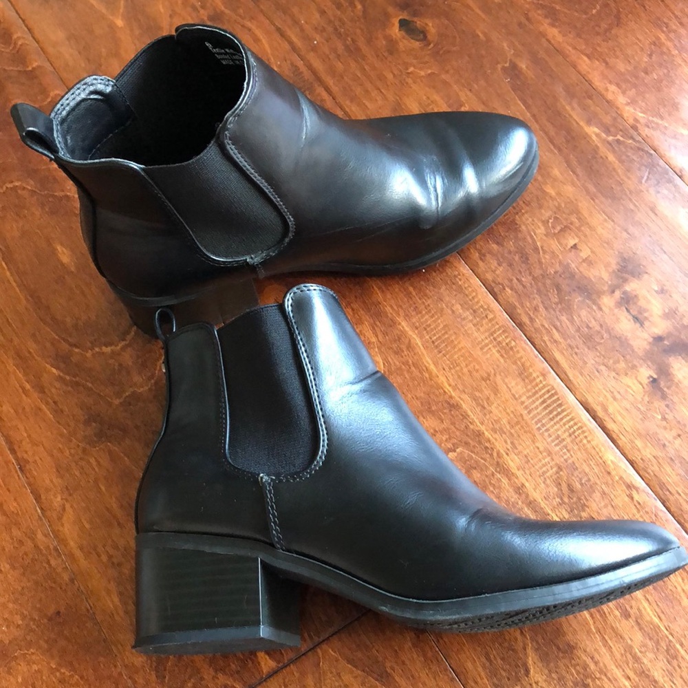 Black booties